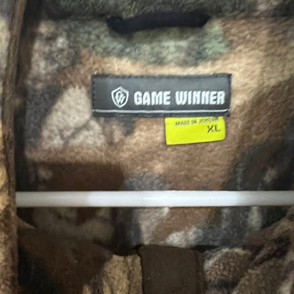 FINAL PRICE Game Winner Camouflage Fleece Jacket - Picture 4 of 6